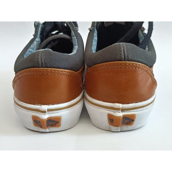 Vans Old Skool Shoes Men's 6.5 Black Low Top Sneakers - Picture 7 of 8